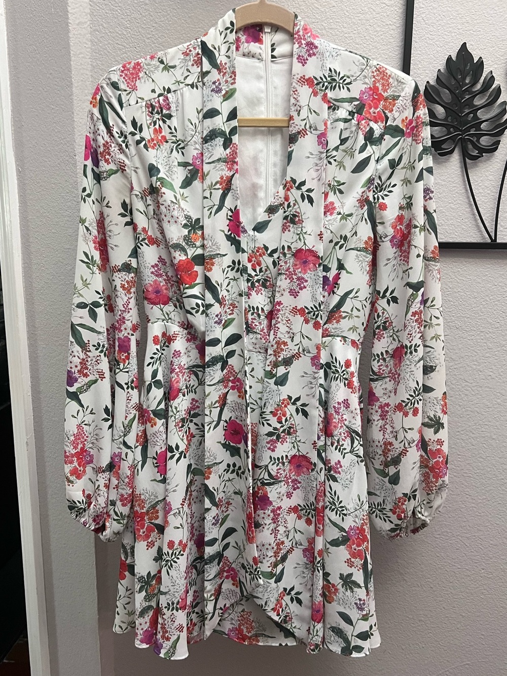 || TED BAKER || FLORAL DRESS || NECK-TIE ||